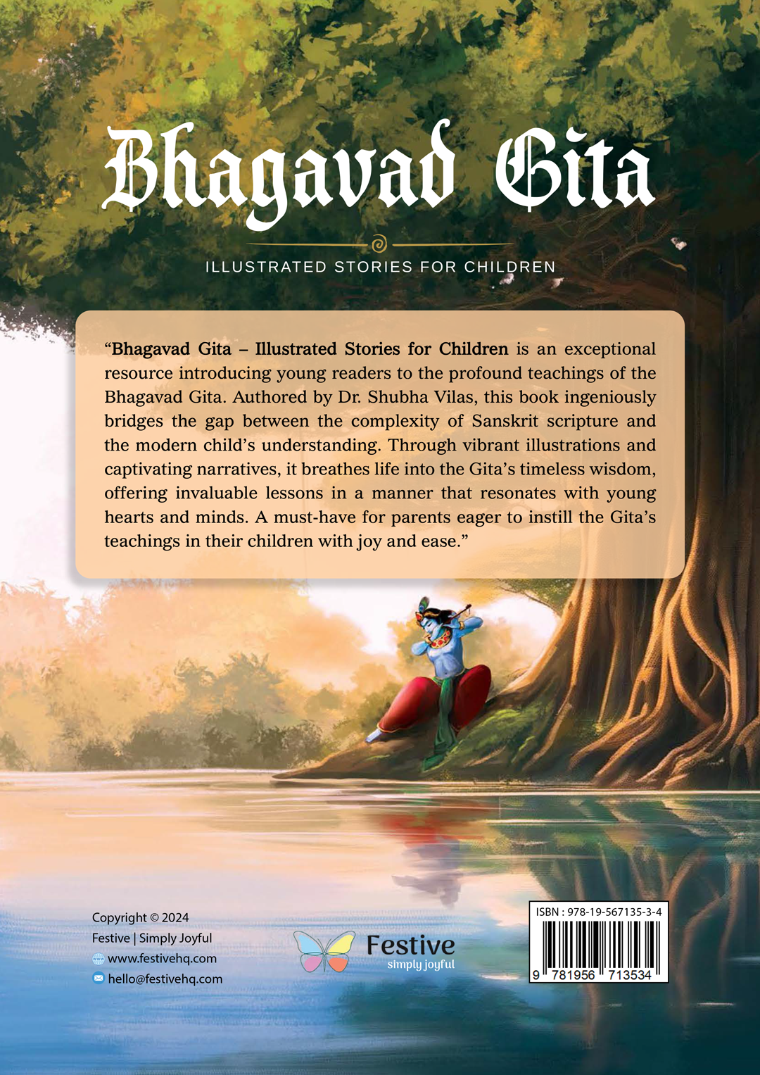 Bhagavad  Gita - Illustrated stories for children