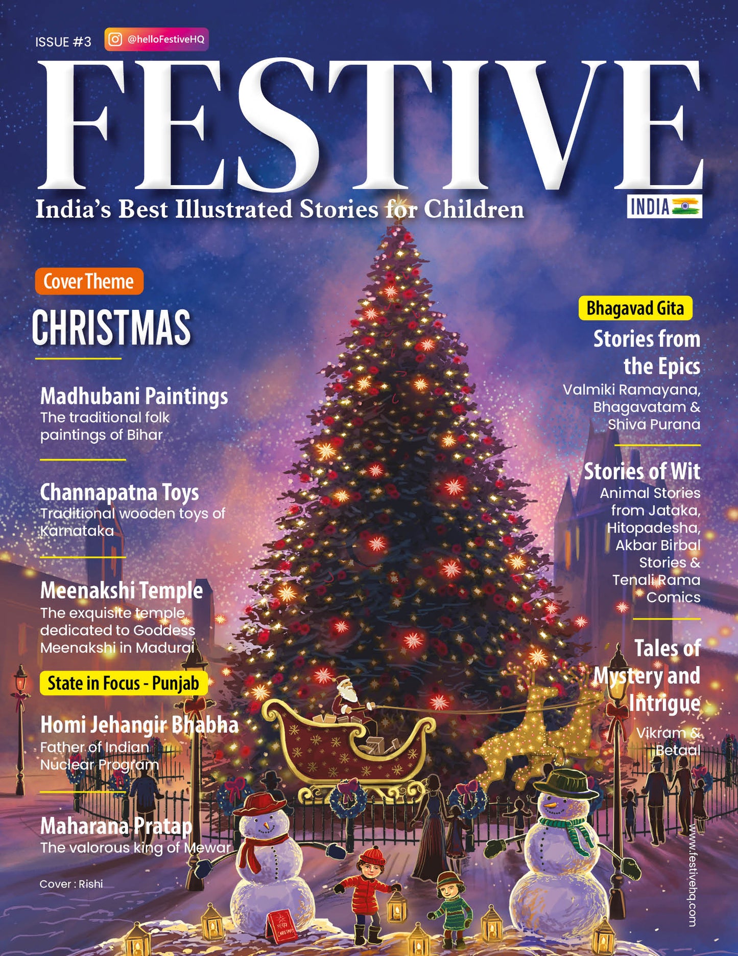 Festive India Magazine - Volume 1 - 4 issues